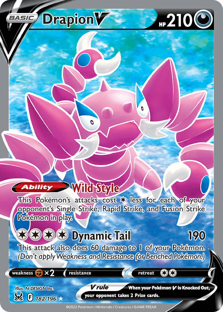 Drapion V - Lost Origin - 182