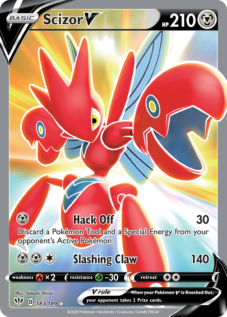 Scizor V - Darkness Ablaze - 183