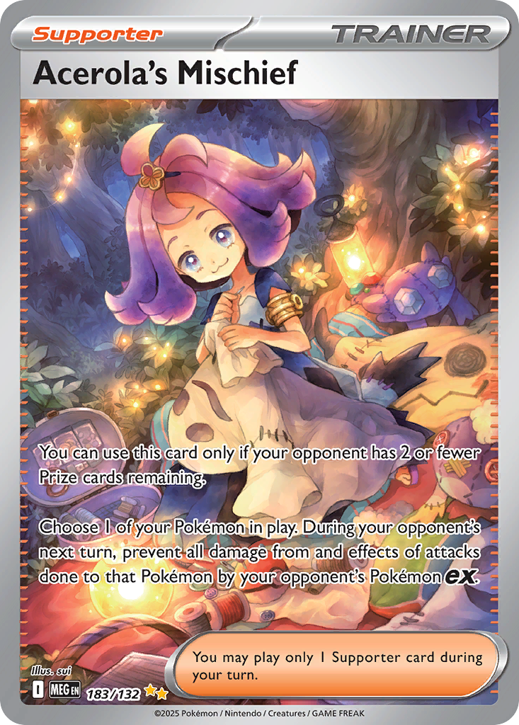 Acerola's Mischief - Mega Evolution - 183