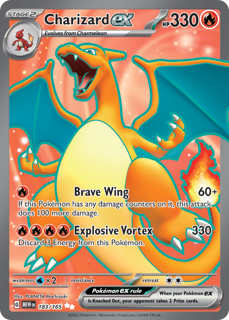 Charizard ex - 151 - 183