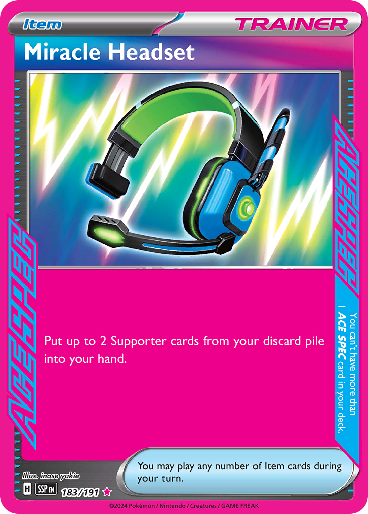 Miracle Headset - Surging Sparks - 183