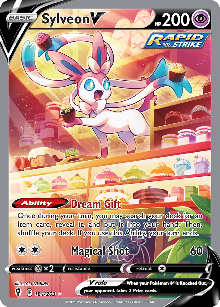 Sylveon V - Evolving Skies - 184