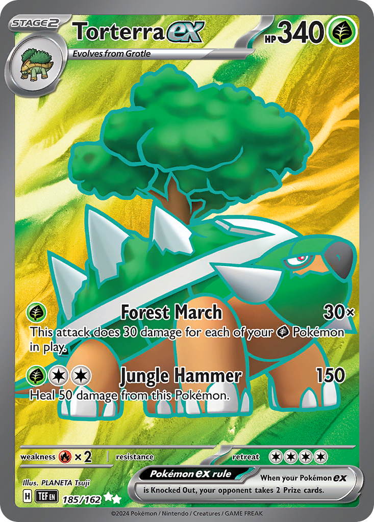 Torterra ex - Temporal Forces - 185