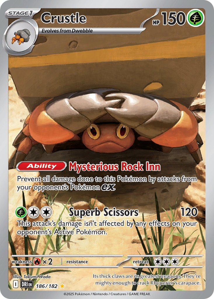 Crustle - Destined Rivals - 186