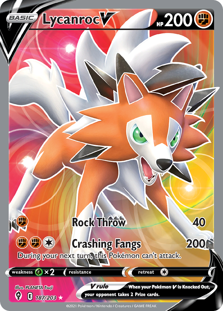 Lycanroc V - Evolving Skies - 187