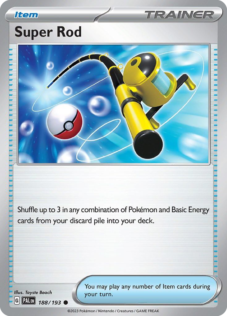 Super Rod - Paldea Evolved - 188