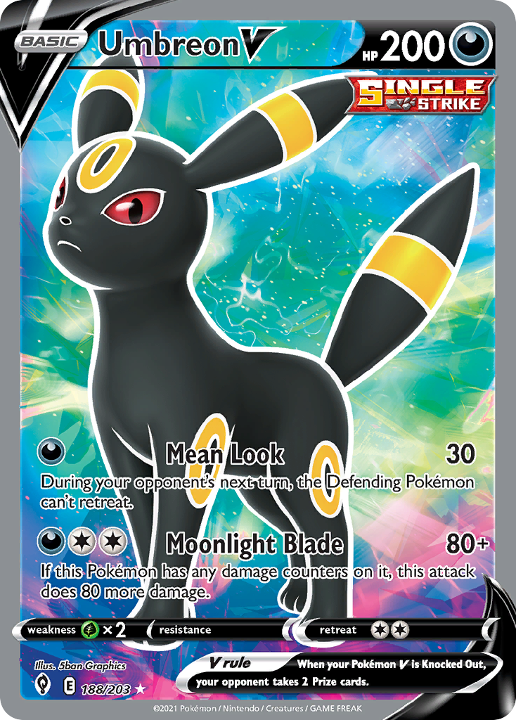 Umbreon V - Evolving Skies - 188