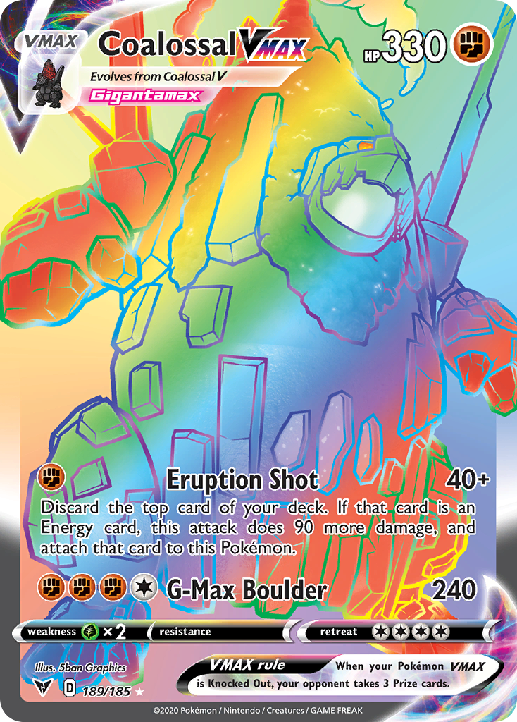 Coalossal VMAX - Vivid Voltage - 189