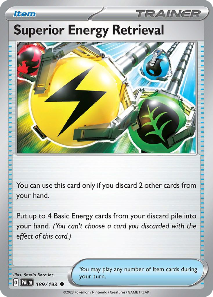 Superior Energy Retrieval - Paldea Evolved - 189