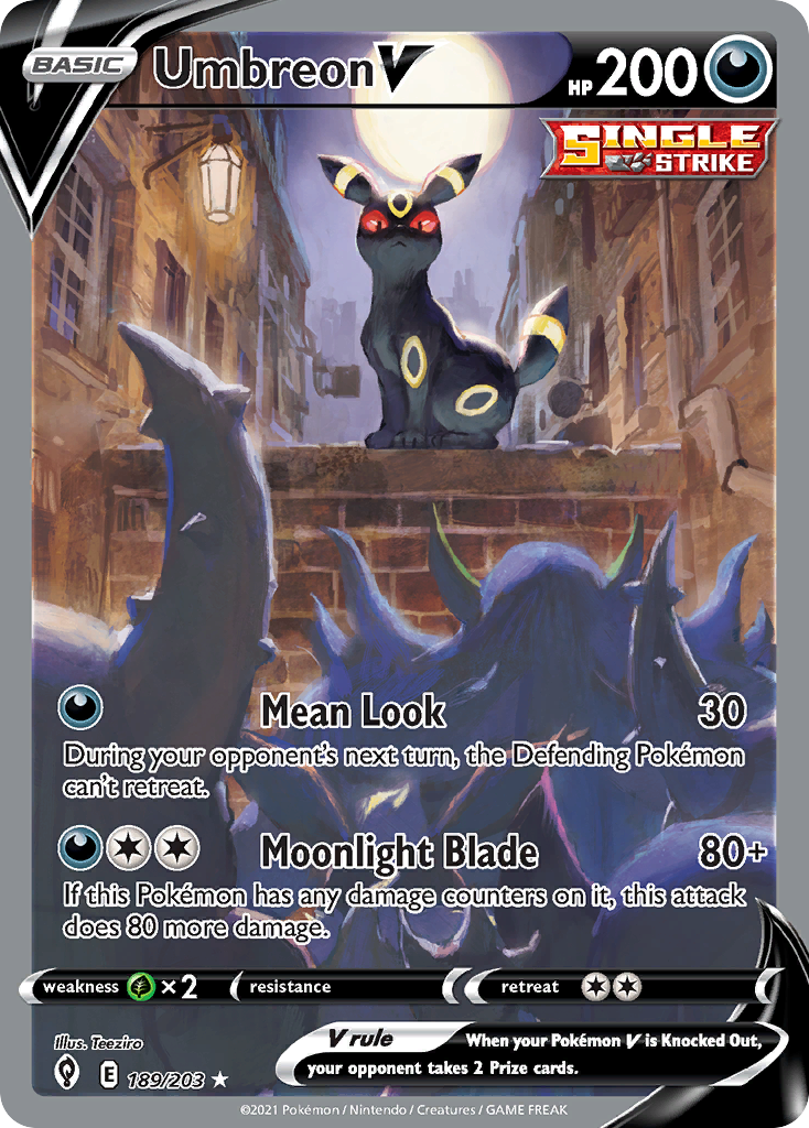 Umbreon V - Evolving Skies - 189