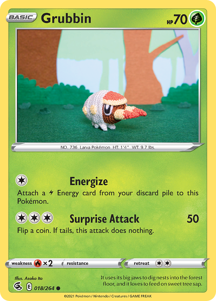 Grubbin - Fusion Strike - 018