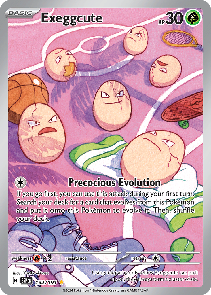 Exeggcute - Surging Sparks - 192