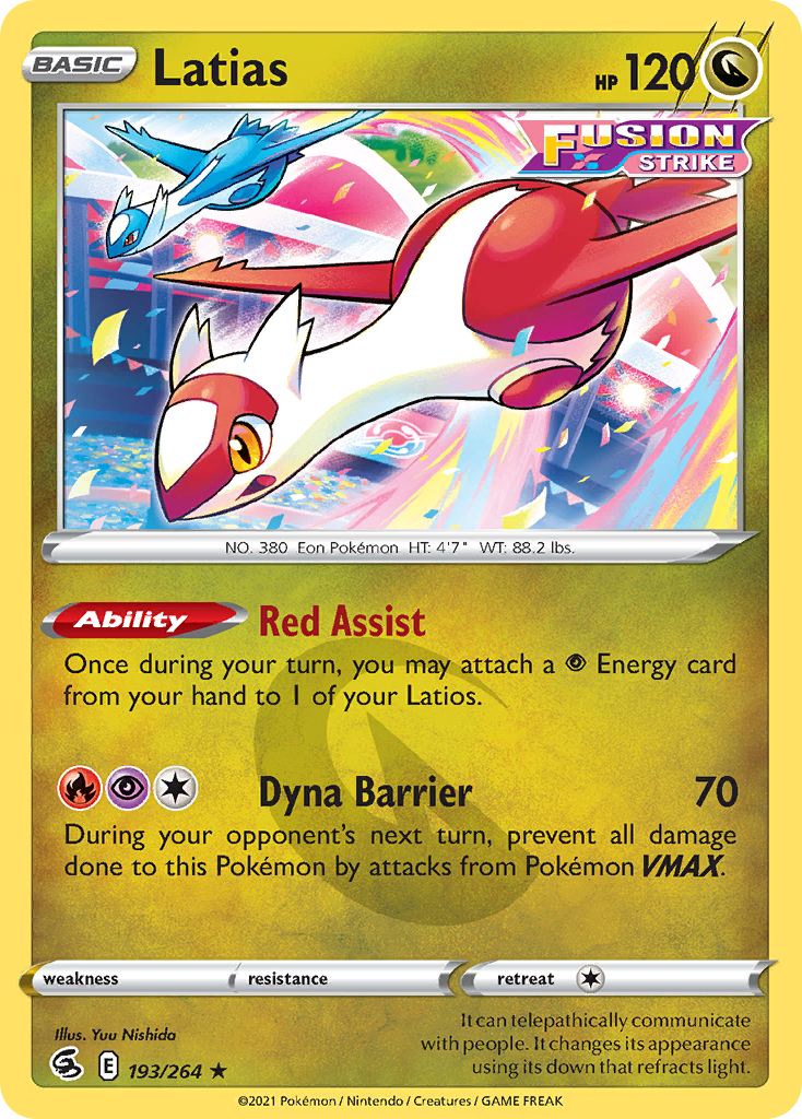 Latias - Fusion Strike - 193