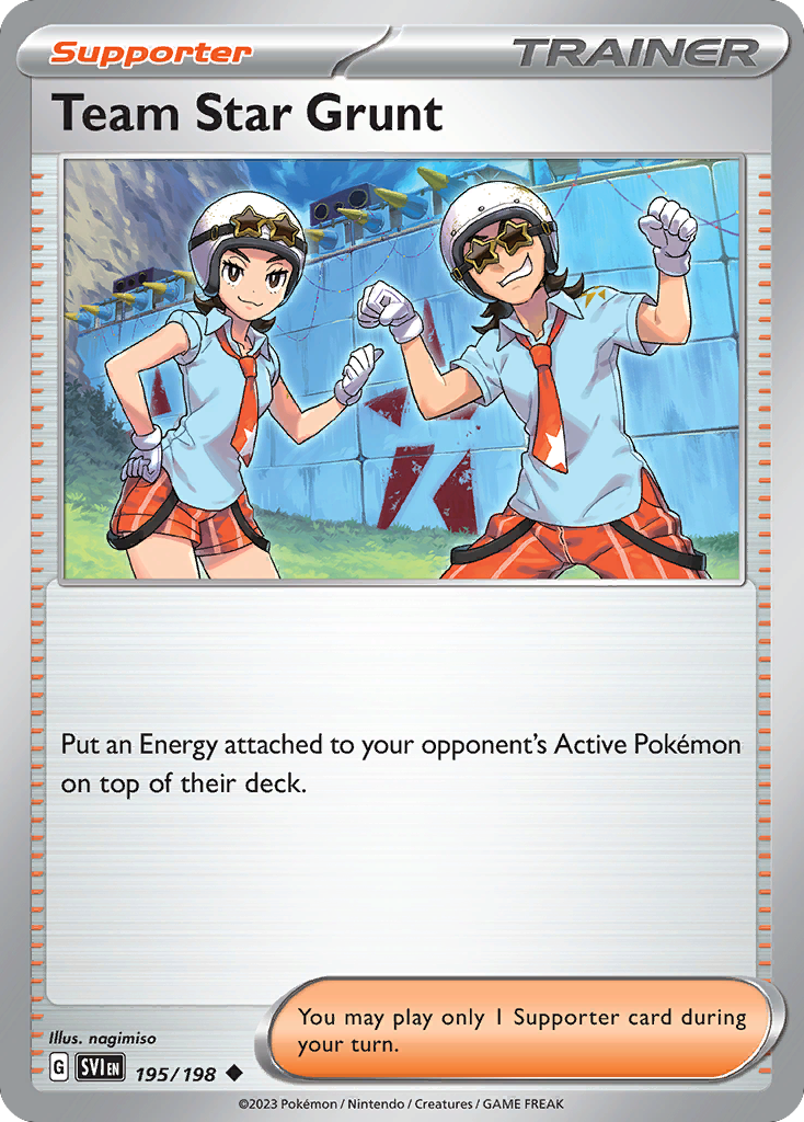 Team Star Grunt - Scarlet & Violet - 195