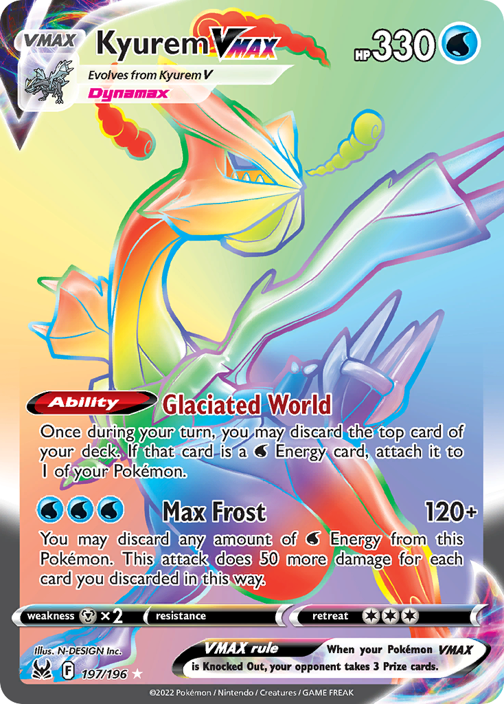 Kyurem VMAX - Lost Origin - 197