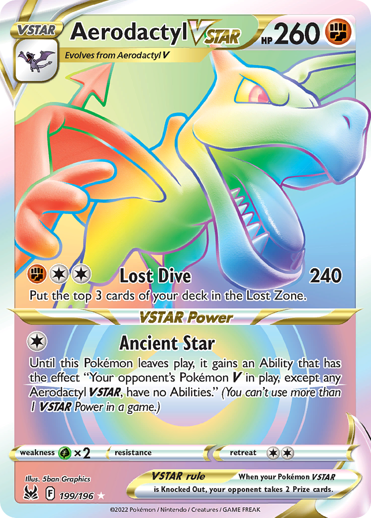 Aerodactyl VSTAR - Lost Origin - 199