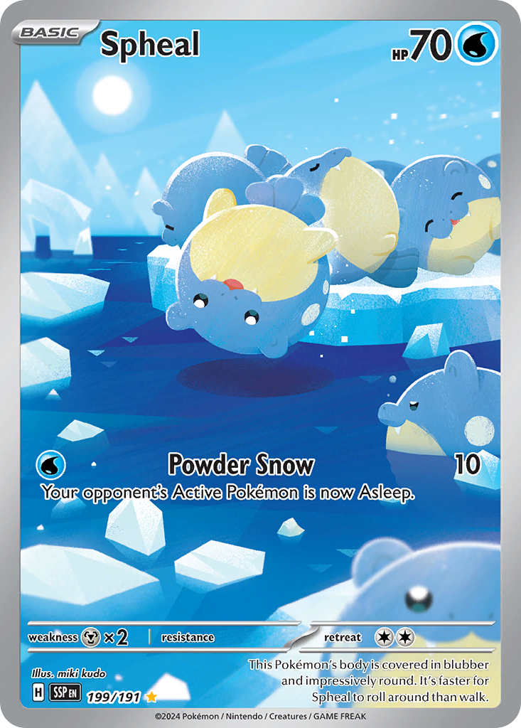 Spheal - Surging Sparks - 199