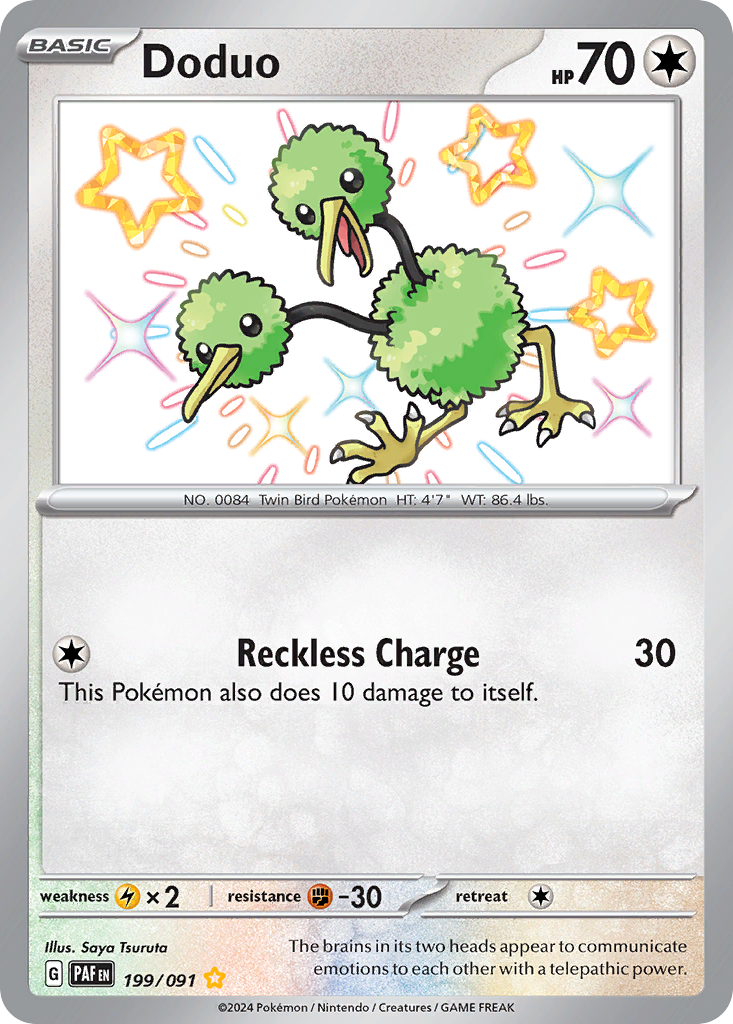 Doduo - Paldean Fates - 199