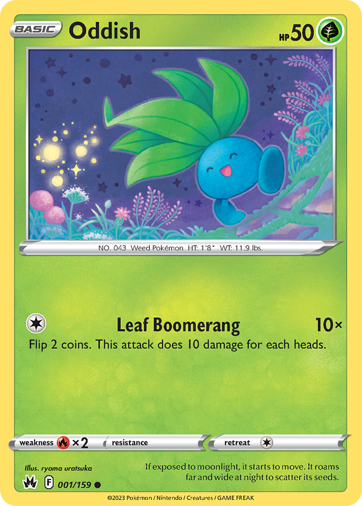 Oddish - Crown Zenith - 001