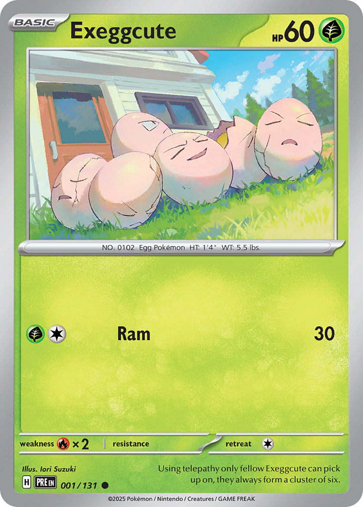 Exeggcute - Prismatic Evolutions - 001