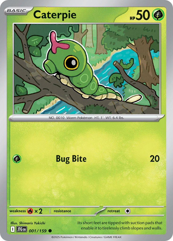 Caterpie - Journey Together - 001