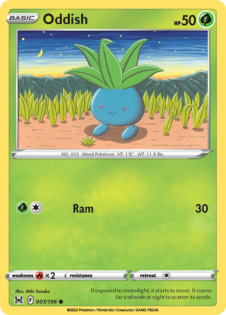 Oddish - Lost Origin - 001