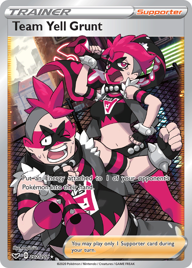 Team Yell Grunt - Sword & Shield - 202
