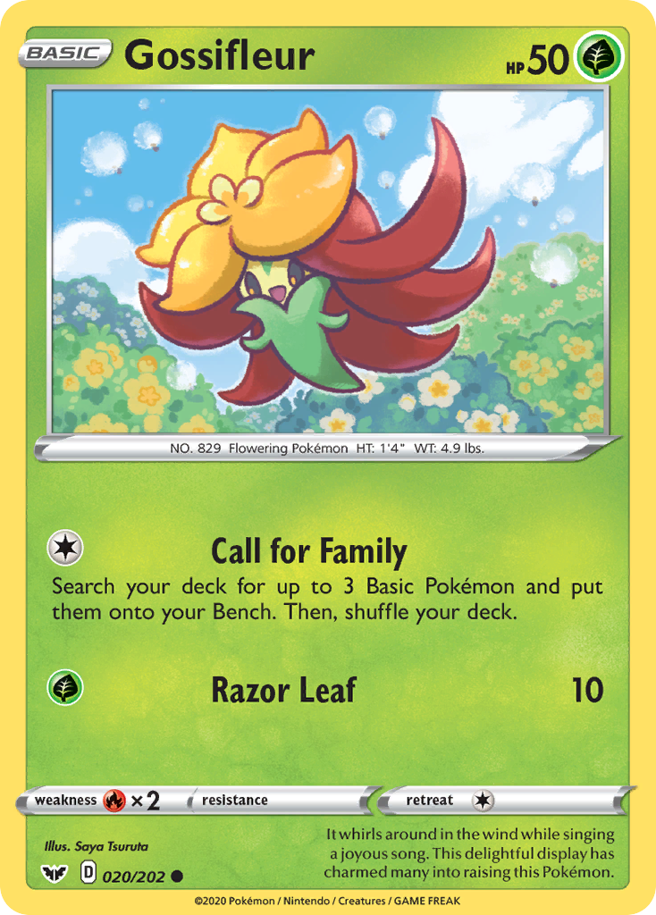 Gossifleur - Sword & Shield - 020