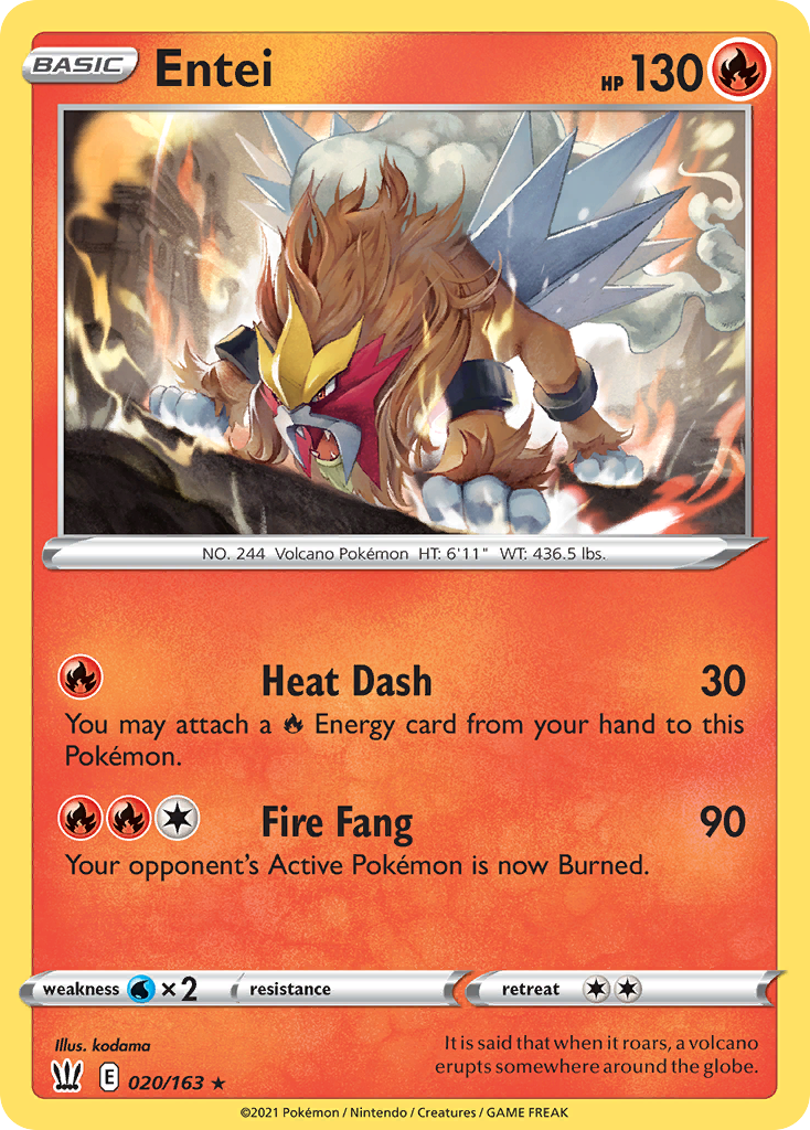 Entei - Battle Styles - 020