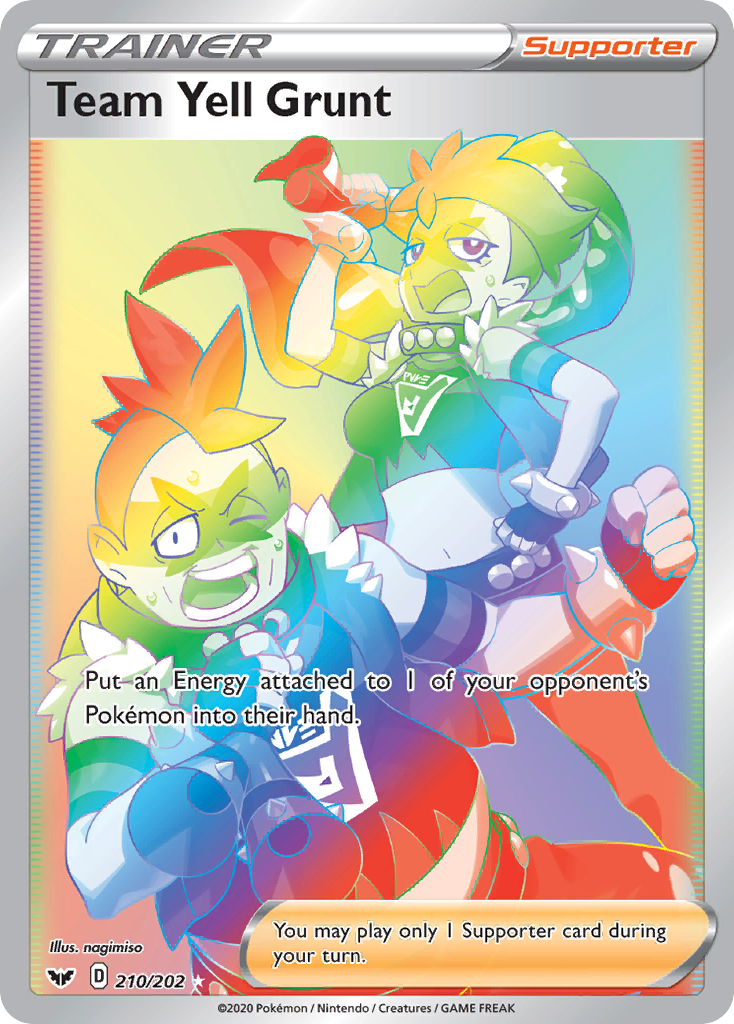 Team Yell Grunt - Sword & Shield - 210