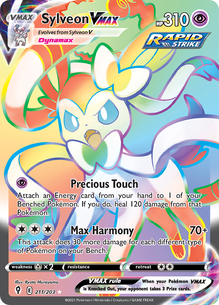 Sylveon VMAX - Evolving Skies - 211
