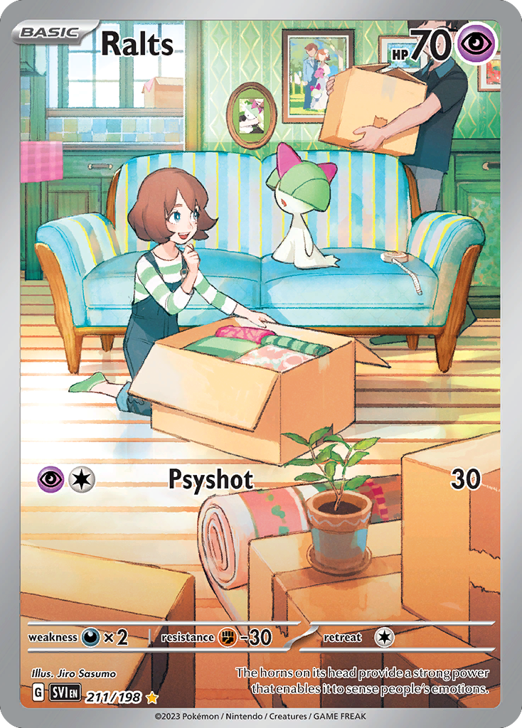 Ralts - Scarlet & Violet - 211