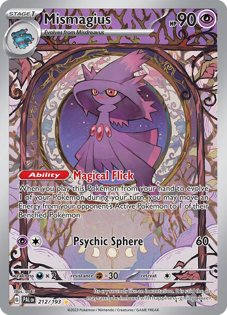 Mismagius - Paldea Evolved - 212