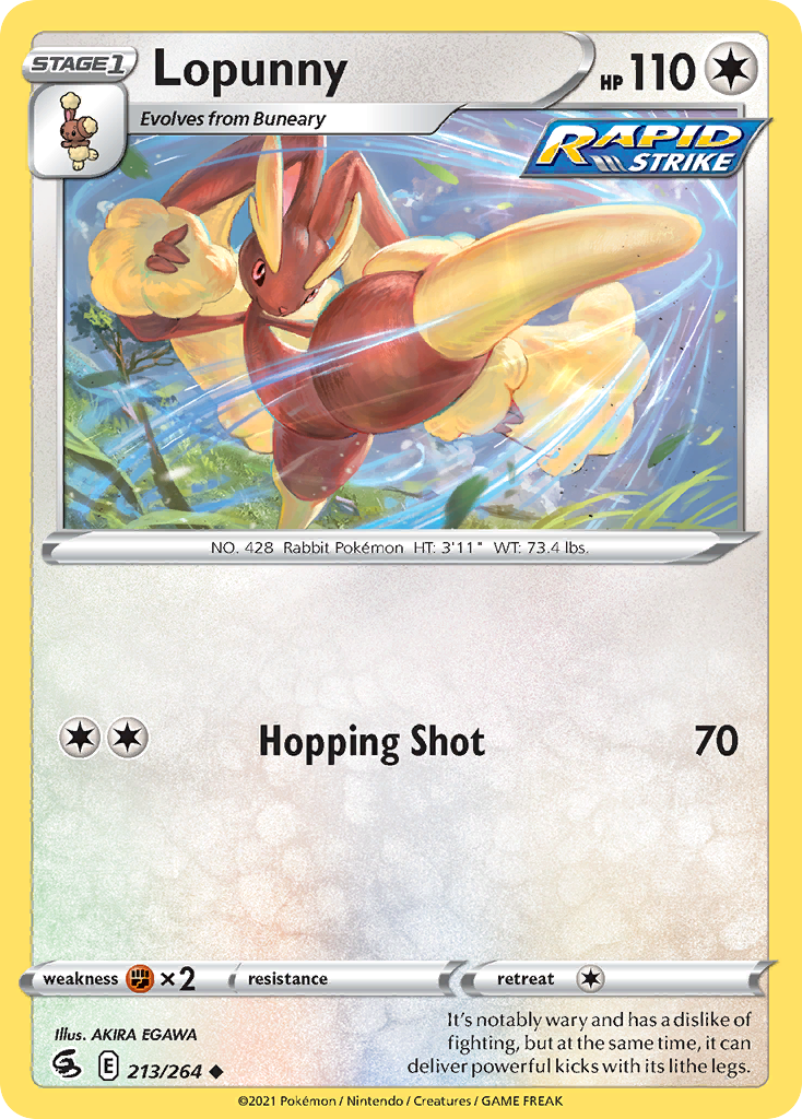 Lopunny - Fusion Strike - 213