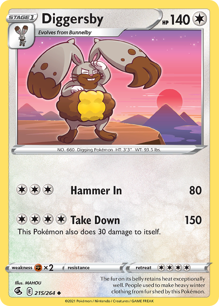Diggersby - Fusion Strike - 215