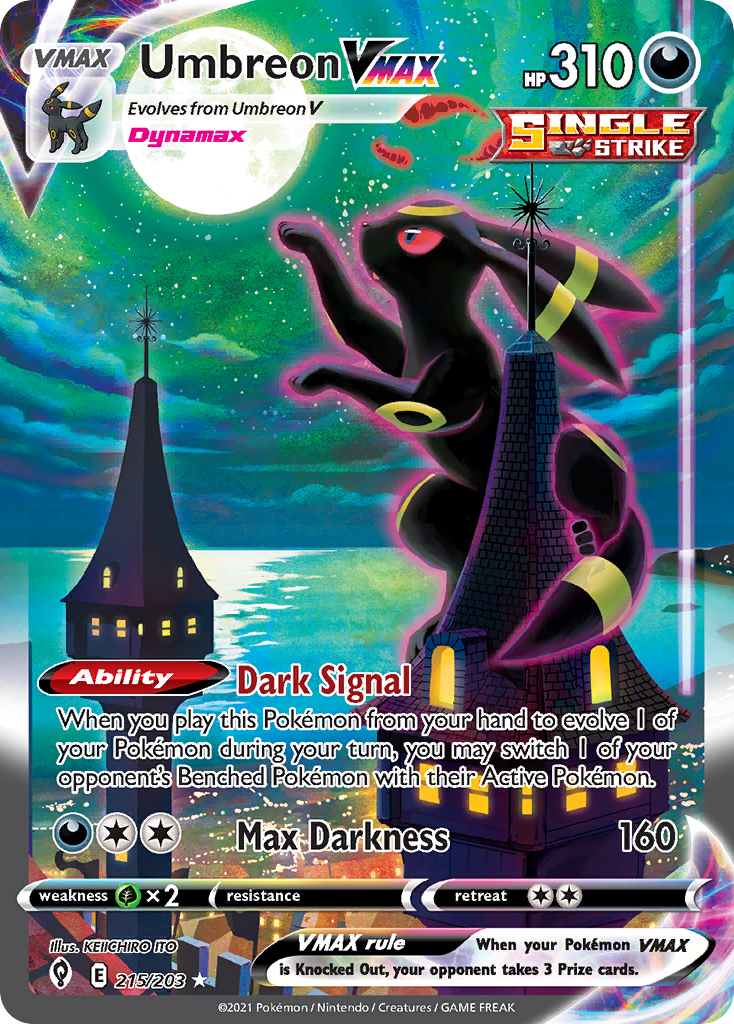 Umbreon VMAX - Evolving Skies - 215