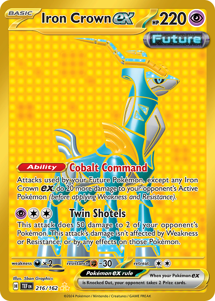 Iron Crown ex - Temporal Forces - 216