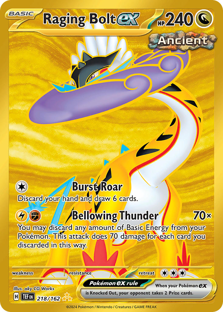 Raging Bolt ex - Temporal Forces - 218