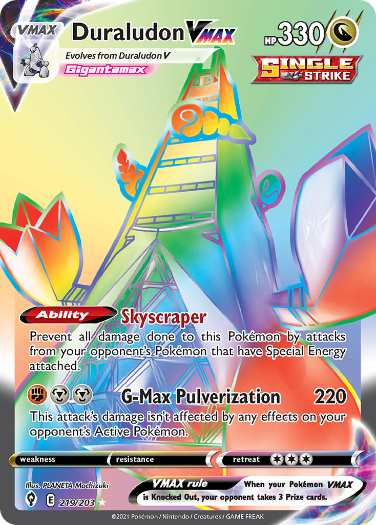 Duraludon VMAX - Evolving Skies - 219