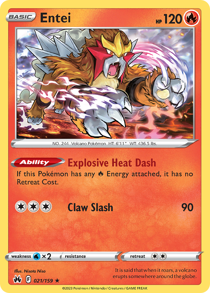 Entei - Crown Zenith - 021