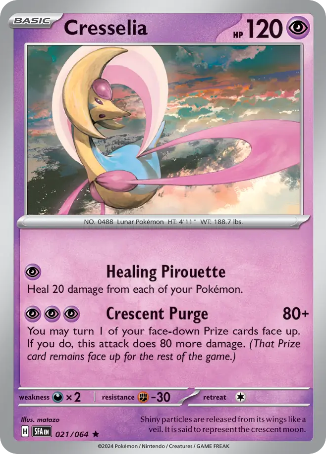 Cresselia - Shrouded Fable - 021