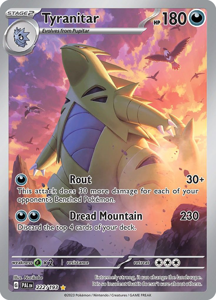 Tyranitar - Paldea Evolved - 222