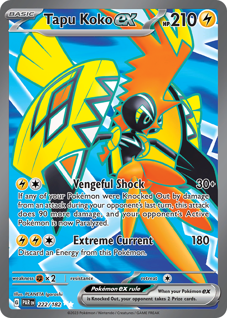 Tapu Koko ex - Paradox Rift - 222