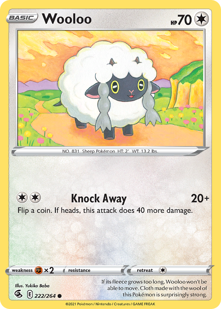 Wooloo - Fusion Strike - 222