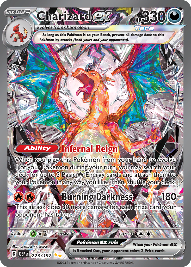 Charizard ex - Obsidian Flames - 223