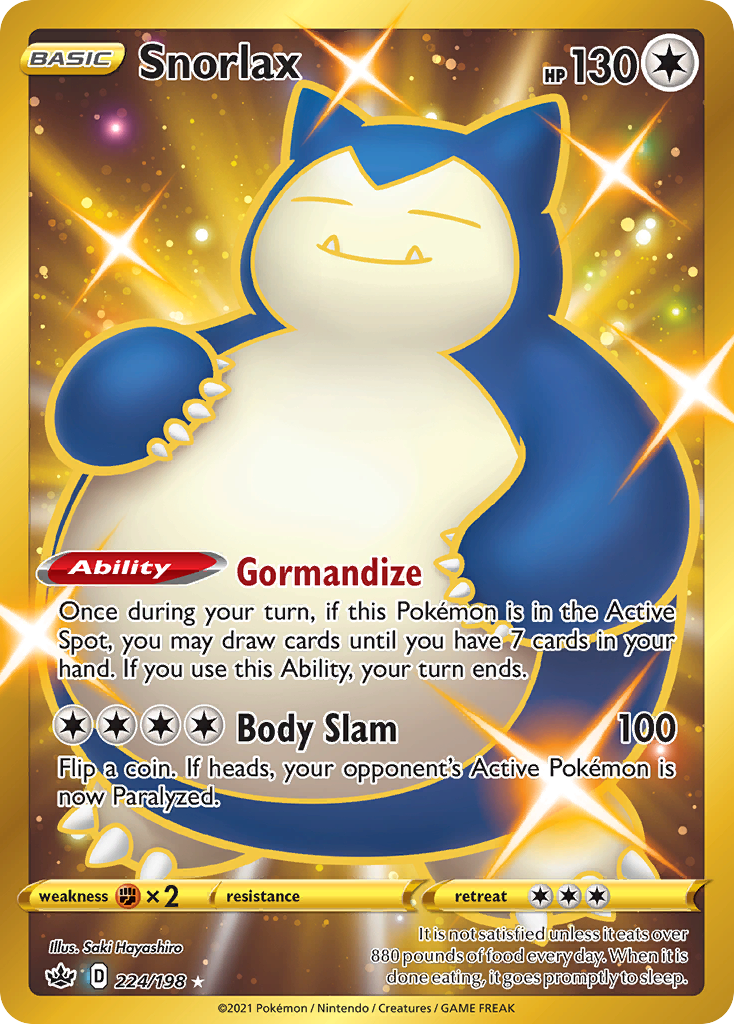 Snorlax - Chilling Reign - 224