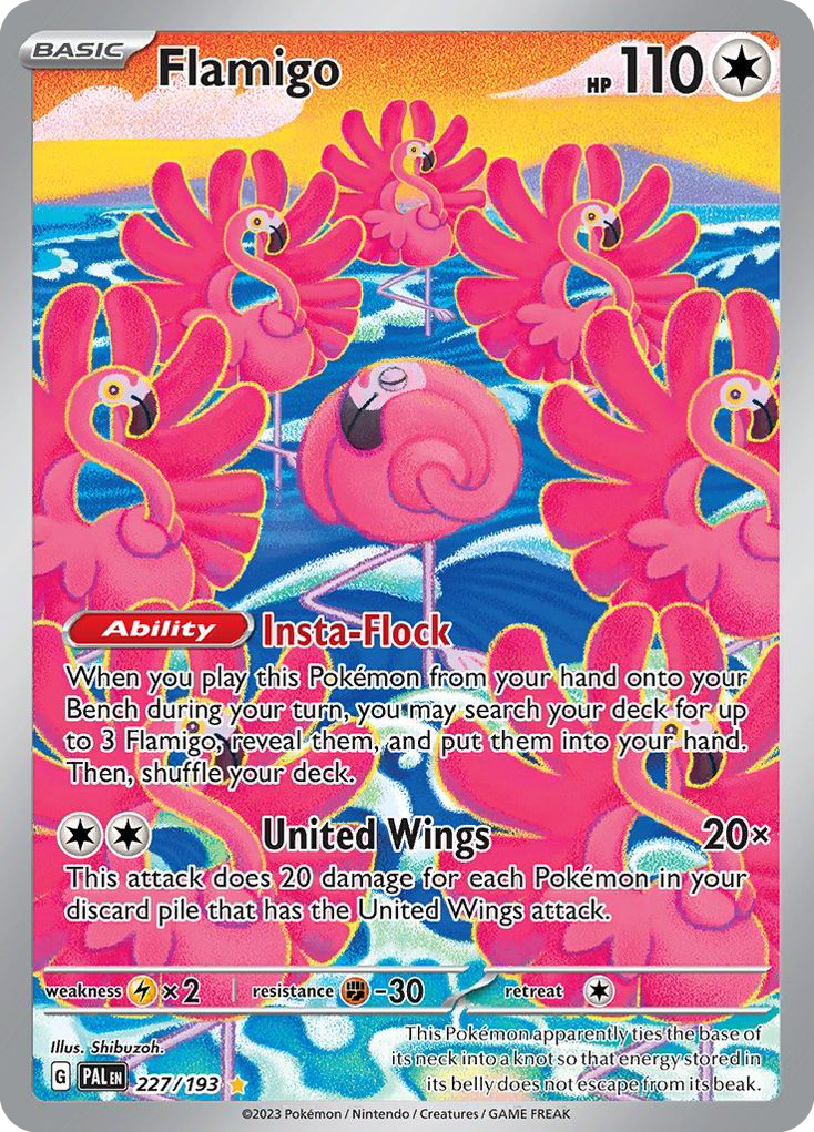 Flamigo - Paldea Evolved - 227