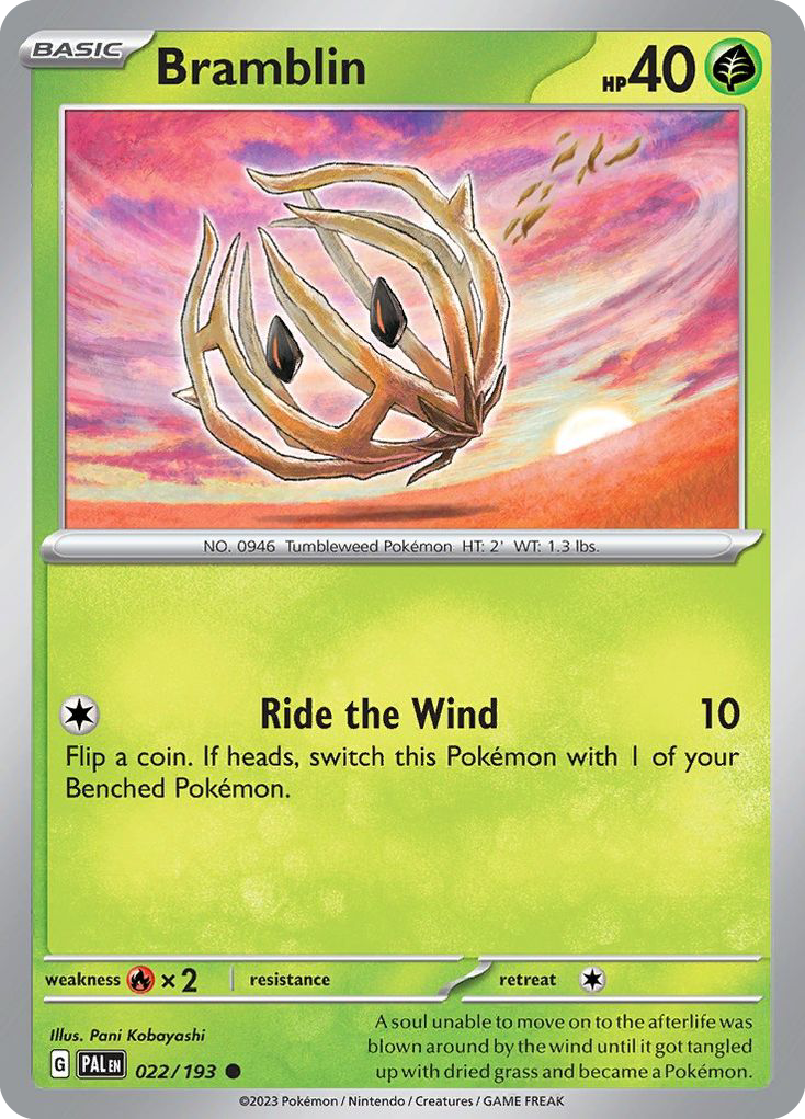 Bramblin - Paldea Evolved - 022