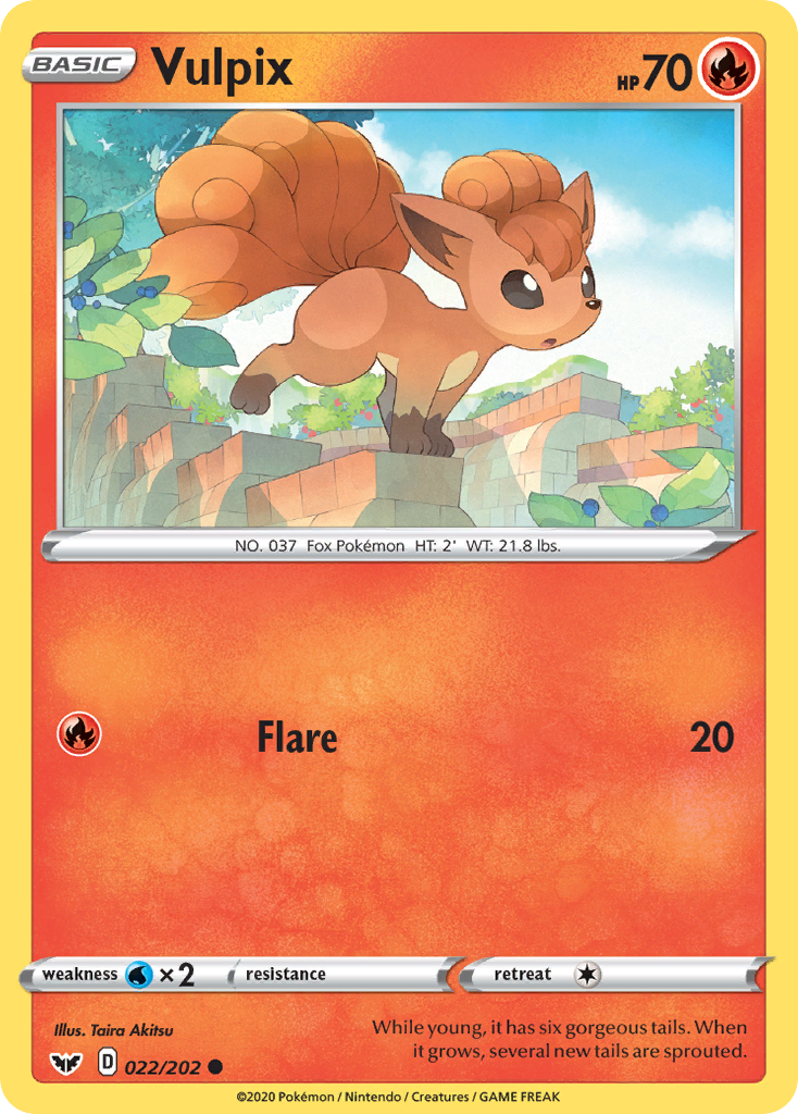 Vulpix - Sword & Shield - 022