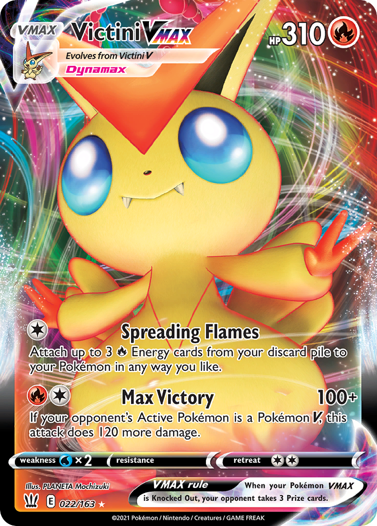 Victini VMAX - Battle Styles - 022